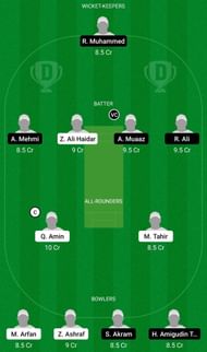 Dream11 Team for Athens Cricket Academy vs Dekathlon - ECS T10 Corfu, Greece 2021 Match 17.